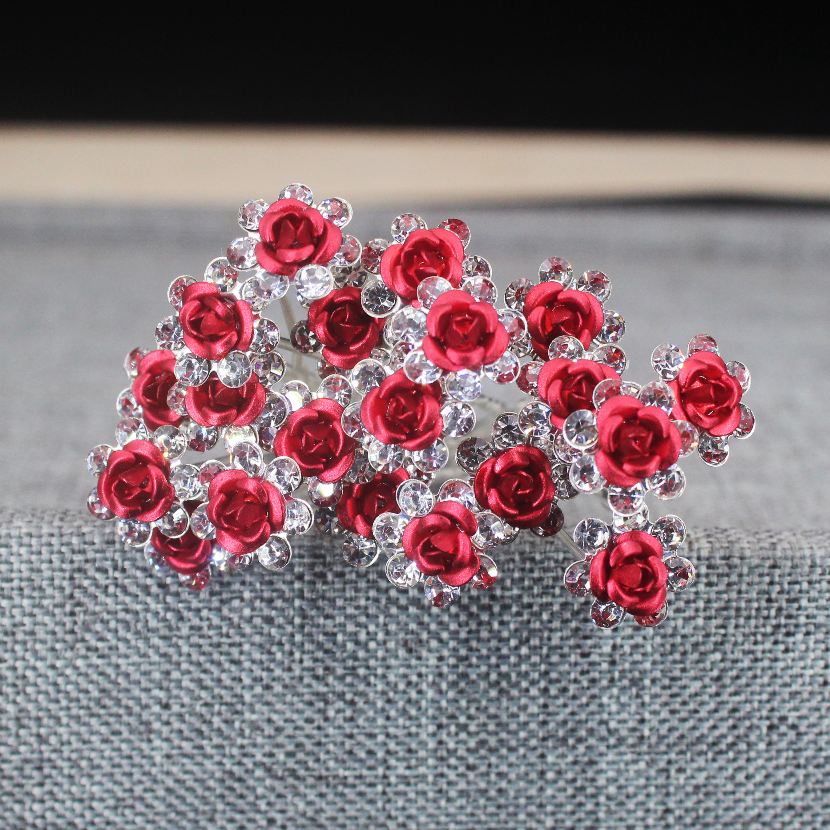 20PCS Rose Flower Rhinestone H - Event Suppliers review and price