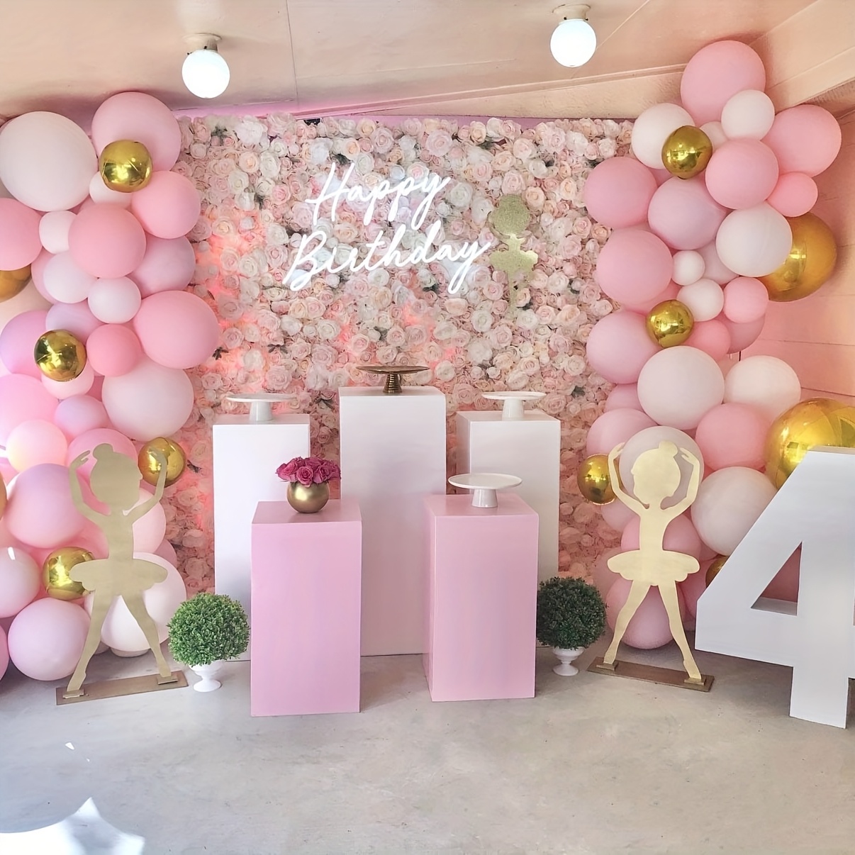 125pcs Pink & White Balloon Ar - Balloon Arch Kit review and price
