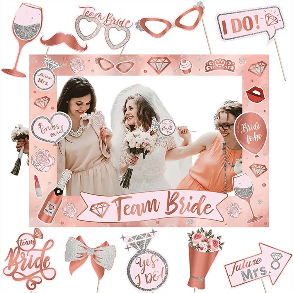 Bachelorette Party Rose Gold P - Photo Booth Frame review and price