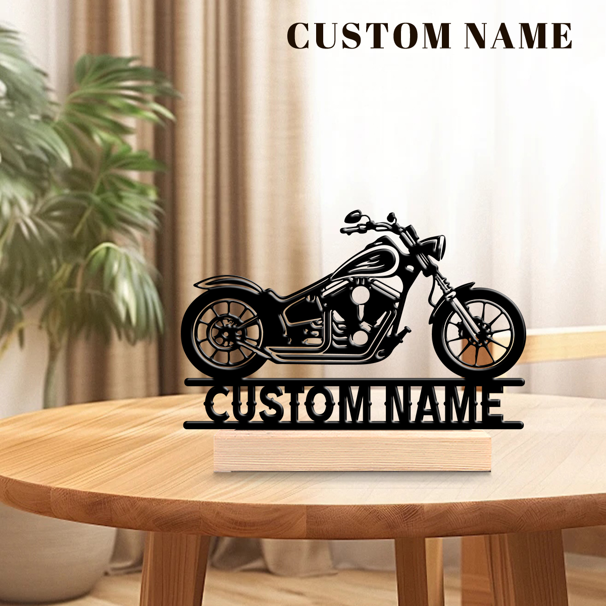 1Pc Csutom Name Road Motorbike - Eve Party review and price