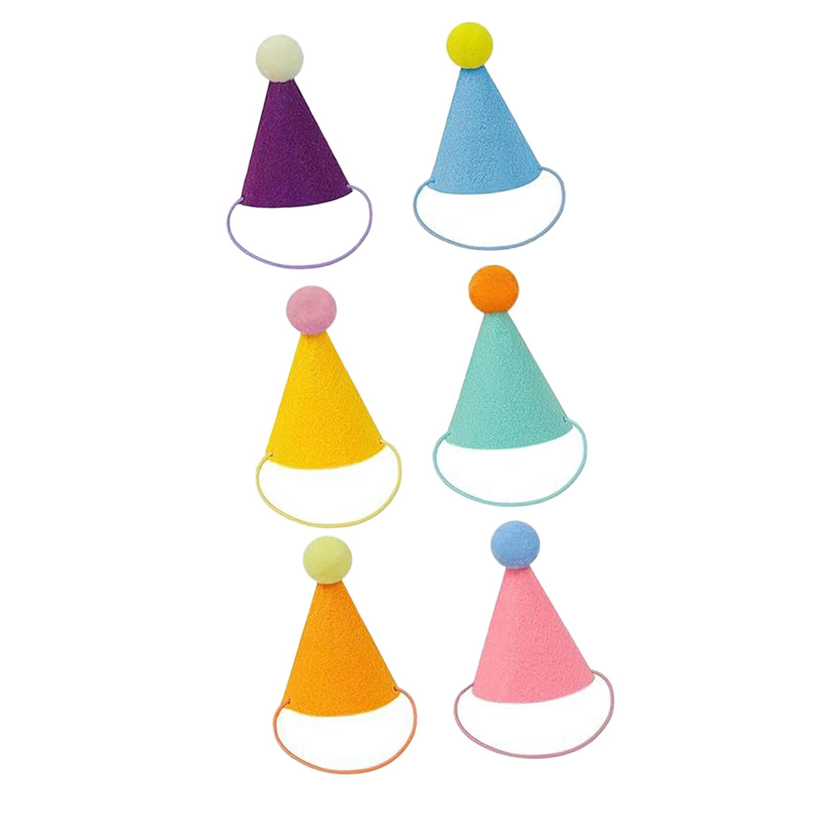 6 Pieces Mini Pet Party Hats M - Party Hat Cone review and price