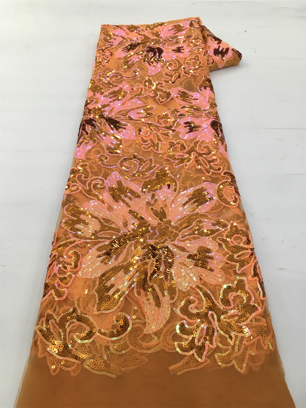 African Sequins Net Lace Fabri - Glitter Tablecloth review and price
