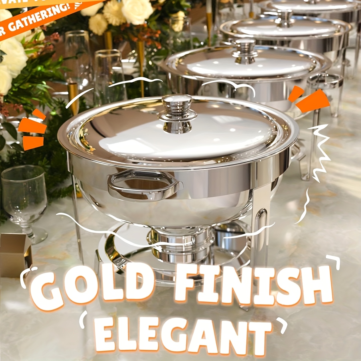 6/9QT Chafing Dishes For Buffe - Event Party review and price