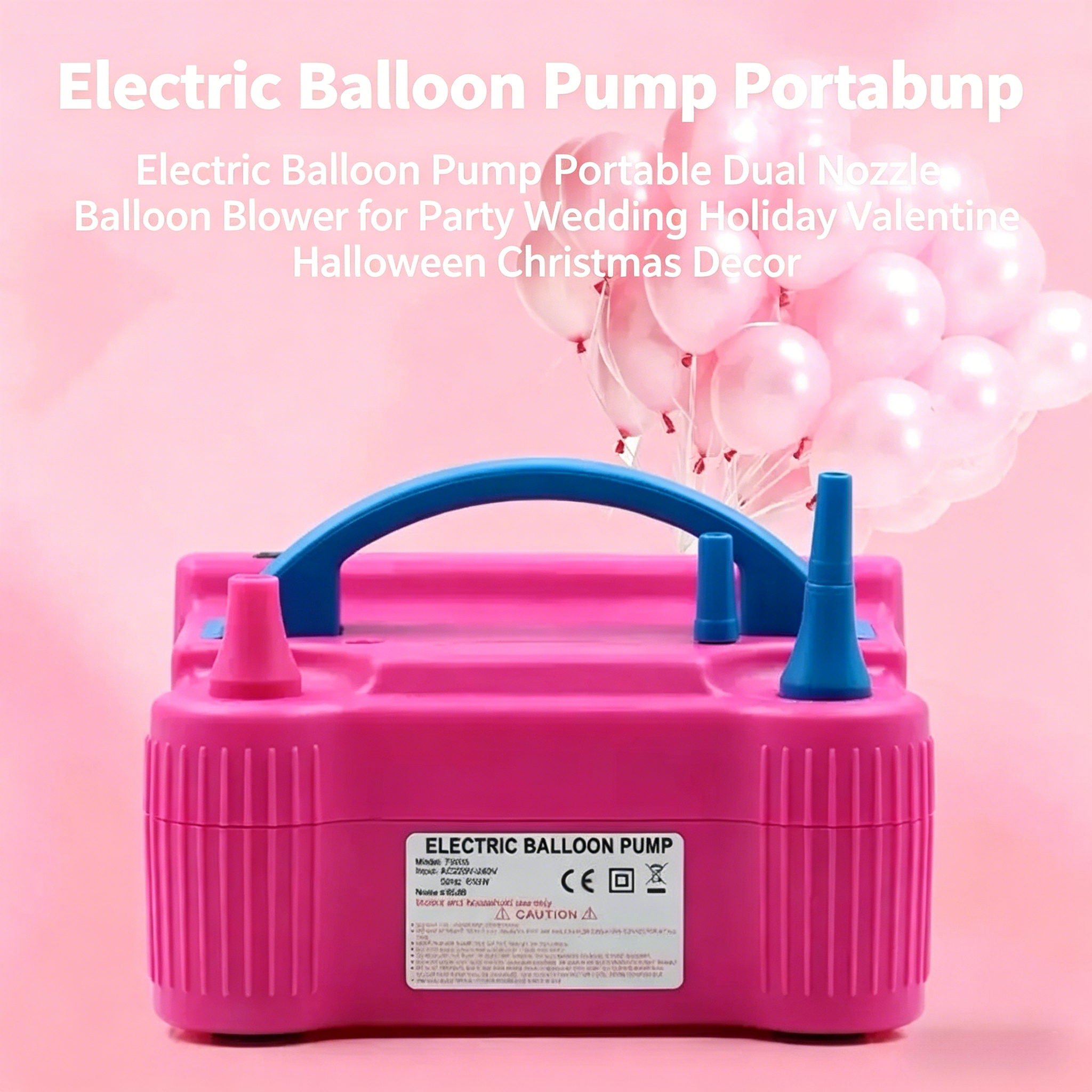Portable Electric Balloon Blow - Balloon Pump Hand review and price
